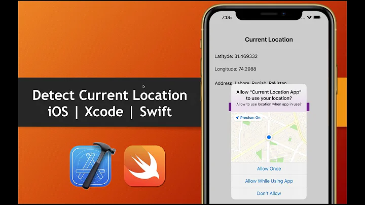 Get Current Location Updates iOS | Xcode | Swift