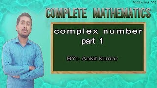 complex number lecture 1