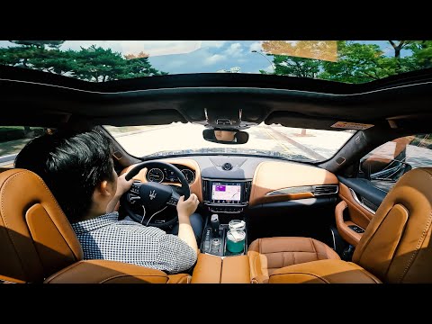 마세라티 르반떼 모데나 S 몰면 이런 느낌 | POV DRIVE_MASERATI LEVANTE MODENA S