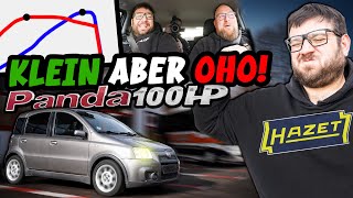 VIEL Spaß für WENIG Geld! Fiat Panda 100HP! Mit MARCO auf Probefahrt & Prüfstand! Fiat Panda 100 Hp
