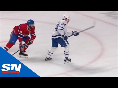 Auston Matthews Knocks Puck Out Of Midair To Himself Before Sniping Past Jake Allen