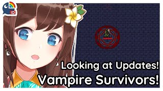 (Vampire Survivors) damn there's an update? time to suffer again【NIJISANJI ID | Hana Macchia】
