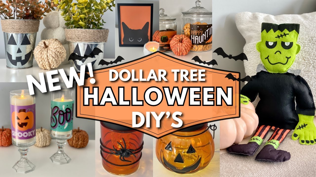 🎃 DOLLAR TREE HALLOWEEN DIY 2023 | HIGH END Easy and Spooky Halloween ...