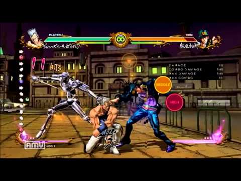 JOJOASB ver1.03 ポルナレフコンボ