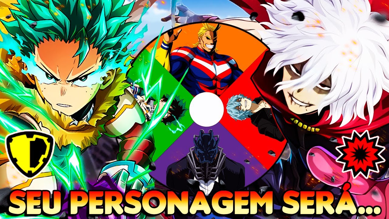 CRIEI UM CAMPEONATO DE BOKU NO HERO... MAS A ROLETA DECIDE OS PERSONAGENS!