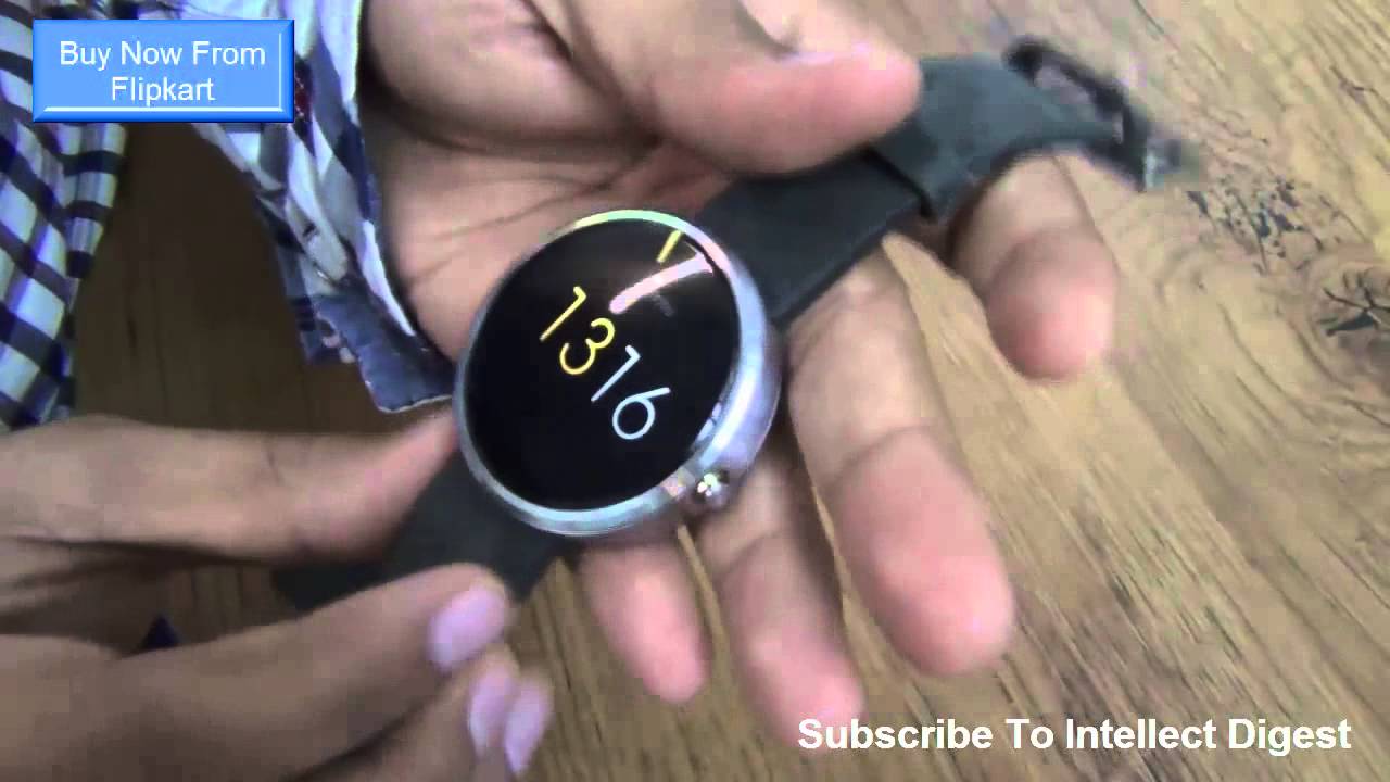 Moto 360 Unboxing And Review With Scratch Test & Wireless Charging Demo