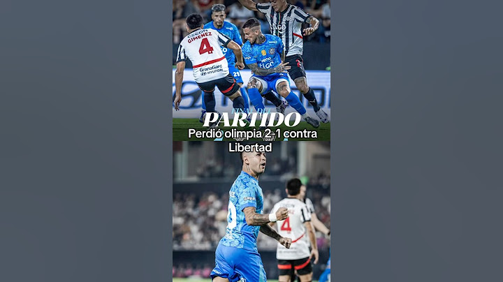 Perdió olimpia 2-1 vs Libertad || Torneo Apertura 2025 #futbol #olimpia #futbolparaguayo #paraguay