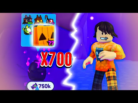 700 ახალი კვერცხი გავხსენი Pet Simulator x Roblox