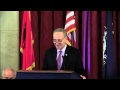 Sen. Chuck Schumer speaks at the 100th Anniversary of Albania in Washington D.C. 11-28-2012