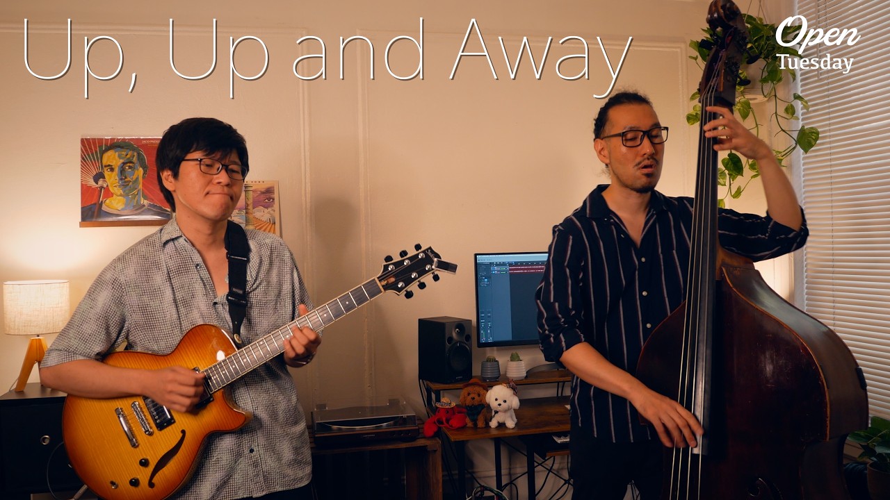 Up, Up and Away (Jimmy Webb) - Guitar & Bass Duo | 3:42 | Myriorama Duo | 369 subscribers | 153 views | October 14, 2025