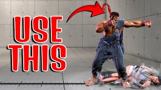 Street Fighter6 : Ryu - OverHead Setups
