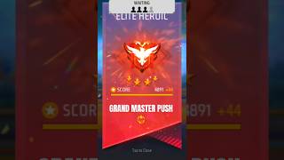 Grand master push #freefire #ffshorts #freefireindia #gaming#viral