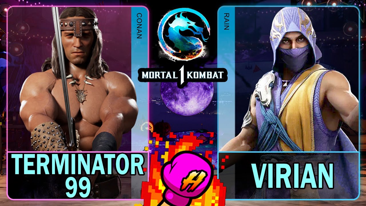 MK1 Terminator99 (CONAN) VS Virian (RAIN)🥊Mortal Kombat 1🥊4K 60ᶠᵖˢ