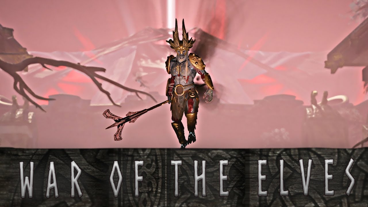 God of War The War Between the Light and Dark Elves // All Scenes