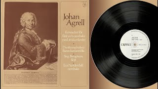 Eva Nordenfelt (harpsichord) Johan Agrell: Two double concertos for harpsichord, flute and ensemble