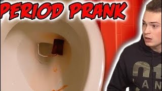 PERIOD PRANK ON BOYFRIEND! (LANCE STEWART)