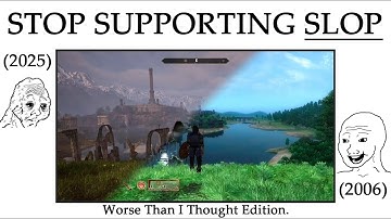 Oblivion Remastered is an artistic disaster.