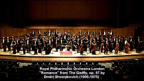 Romance from The Gadfly op  97 by Dmitri Shostakov...