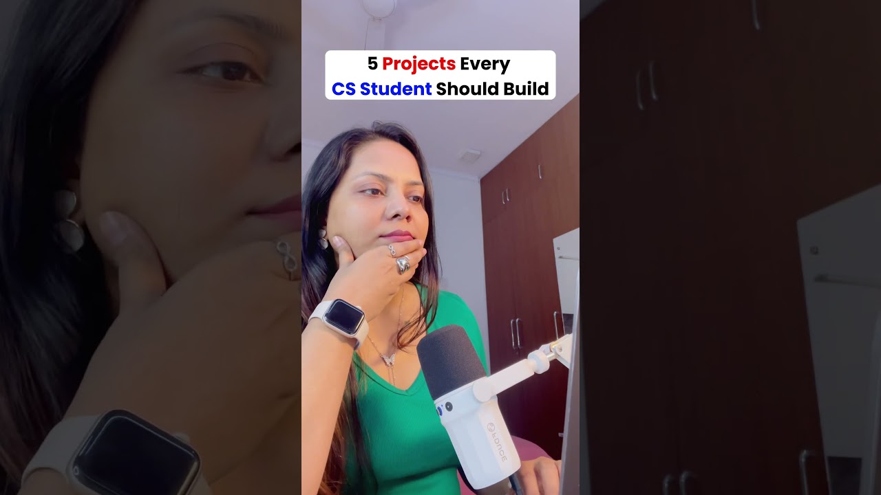 5 Projects Every CS Student Should Build 🚀  #developerlife #programming #shorts