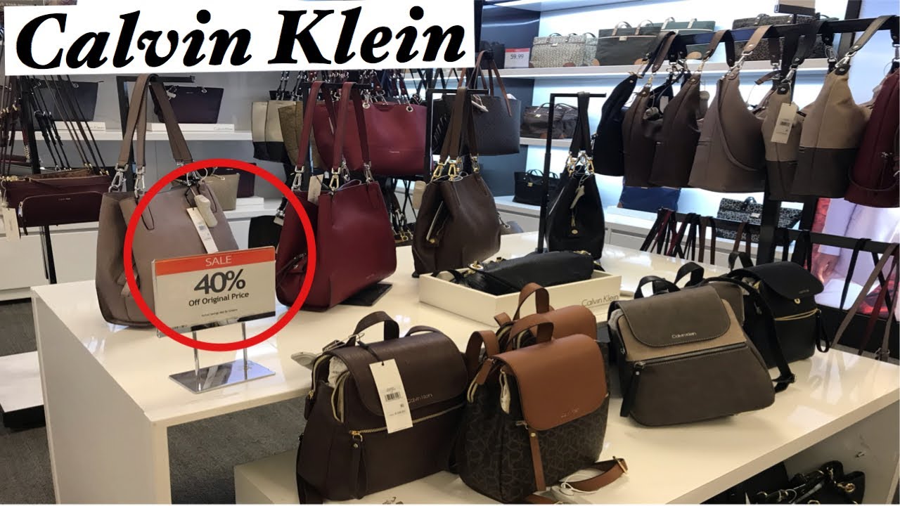 Macy's Calvin Klein Handbag Collections /Spring and Summer display 2020|  USA | Janice R. Vlog - YouTube
