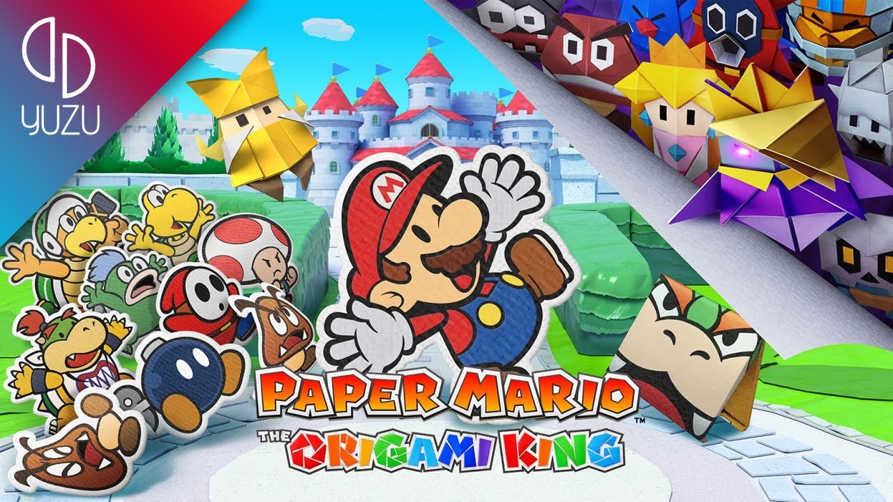 Yuzu Emulator Paper Mario The Origami King In Game (playable