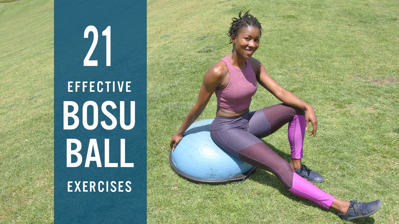 Verwonderend 21 Effective BOSU Ball Exercises - YouTube UK-09