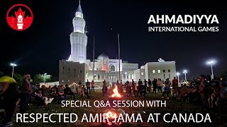 Famous Special Q&A Session with Respected Amir Jama`at Canada. Wealth