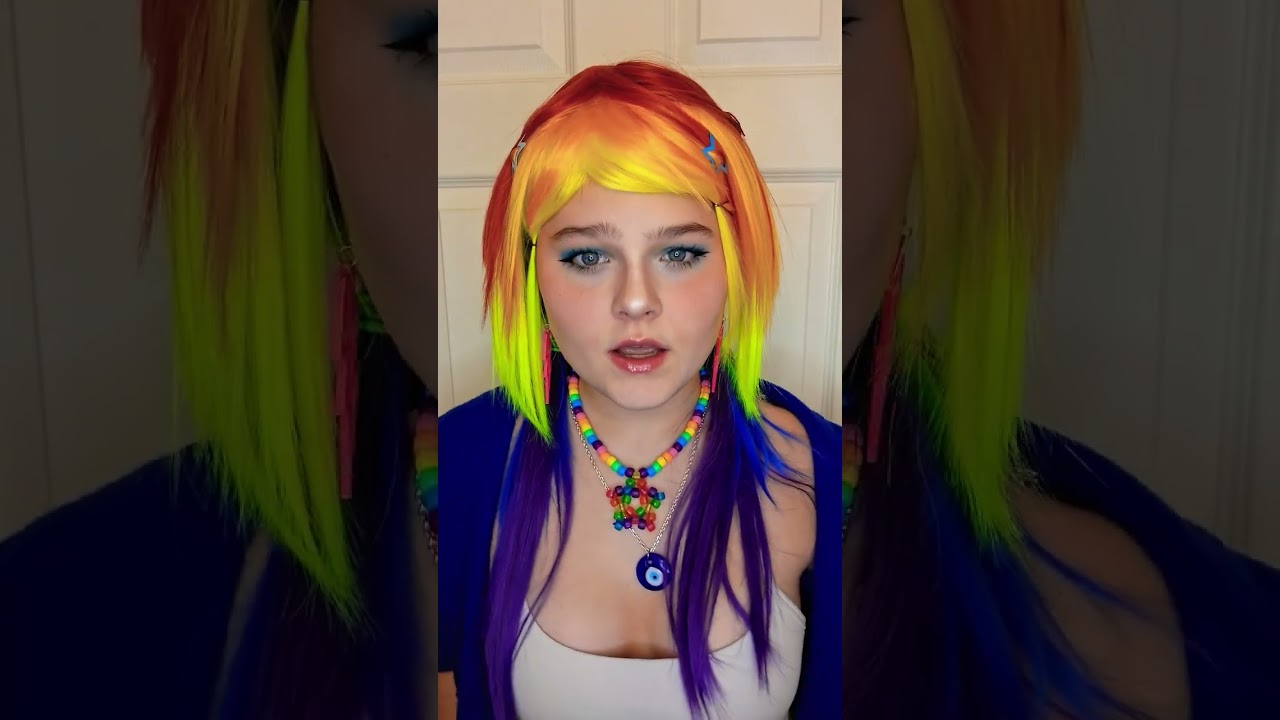 transition!! #cosplay #trending #viral #relatable #fyp #mlp #rainbowdash #netflix #youtube