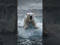 🌊#PolarBear #OrcaAttack #OceanPredators #CinematicVeo3 #AnimalKingdom $#youtubeshorts #fb #timmy