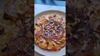 Quick &Easy Breakfast Recipe   Apple Dessert No oven just with 1 egg   @ #shorts