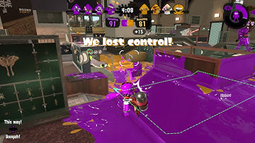 Splatoon2, Splat Zones #259 Rank B plus, Custom Hydra Splatling