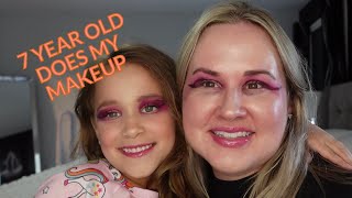 MY DAUGHTER DOES MY MAKEUP!