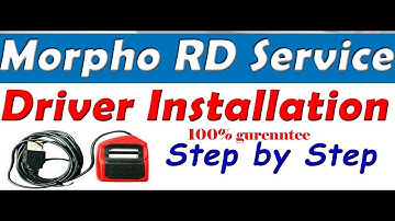 Morpho RD Service Installation Guide In Hindi (100% Working)
