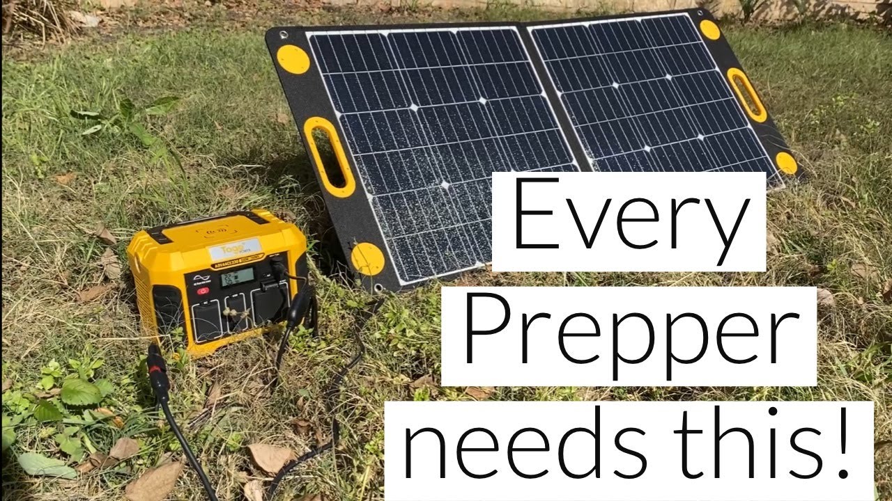 Togo Power Station 330w Solar Generator Review YouTube