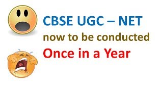CBSE UGC NET exam now to be conducted Once in a Year
