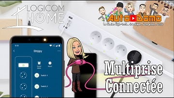 Multiprise connectée Logicom Home compatible Tuya/smartlife