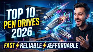 Amazon’s Best Pen Drives in 2026 – Top 10 Picks Reviewed!