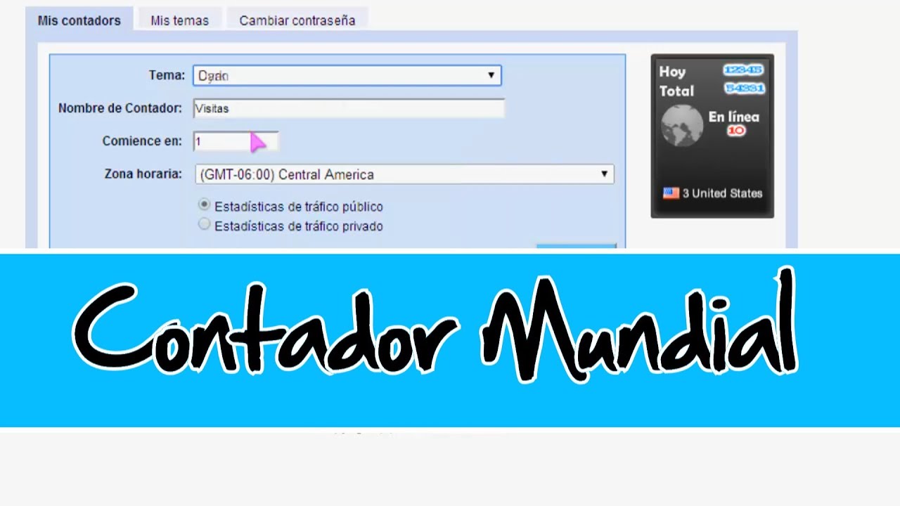 Como Agregar Contador De Visitas En Wix