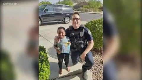 A 911 call lead to a Happy Meal delivery by Mesa police officer