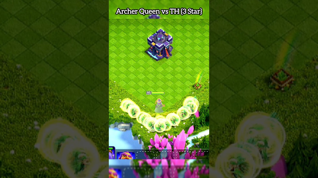 Archer Queen vs Townhall || Who's Win🎉|| Clash of Clans || 