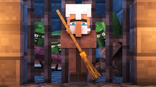 Zombie vs Villager Life 7 - Alien Being Minecraft Animation