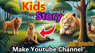 How To Make Kids Stories With AI On Mobile | AI Story | Bluewillow tutorial in Urdu | Full Tutorial screenshot 1