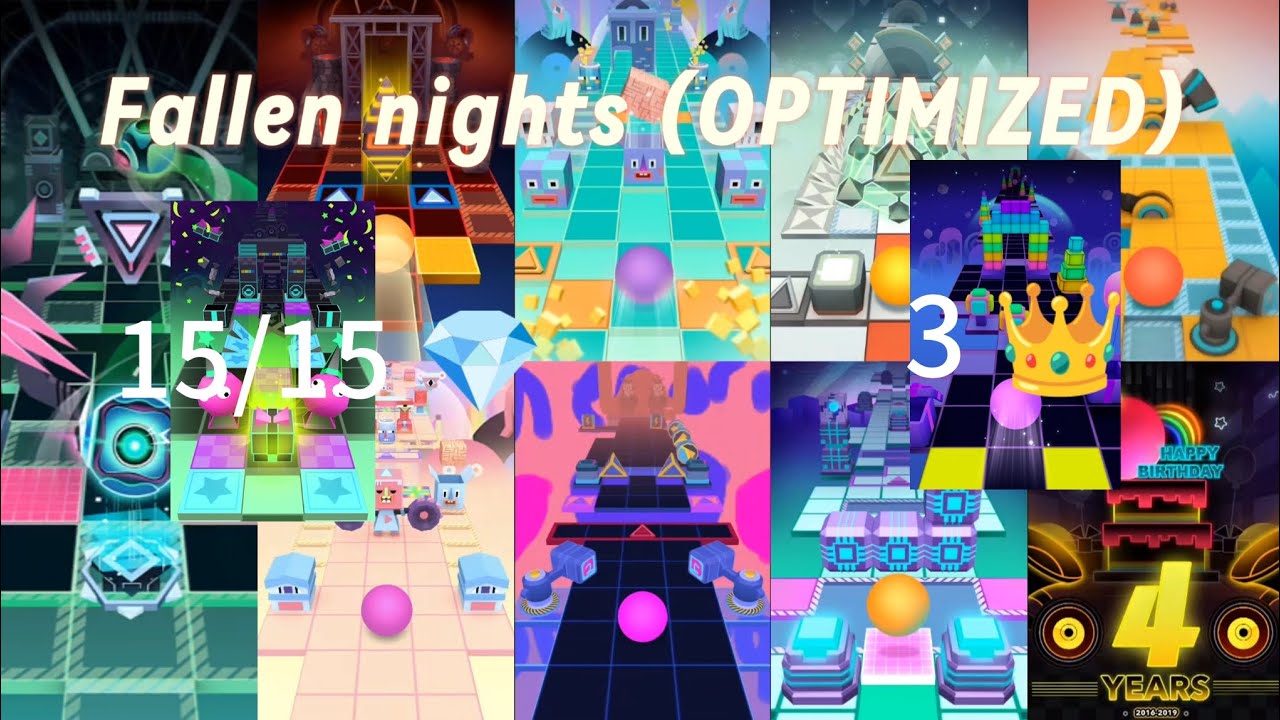 Fallen nights (OPTIMIZED!) - Rolling sky remake 1.3.0