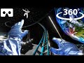 360 epic roller coaster in space virtual reality