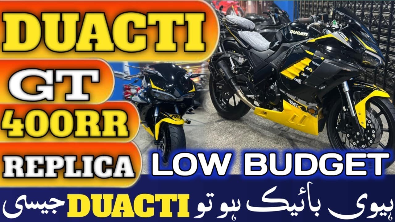 Ducati GT 400cc Cheap low Budget heavy bike available In Pakistan