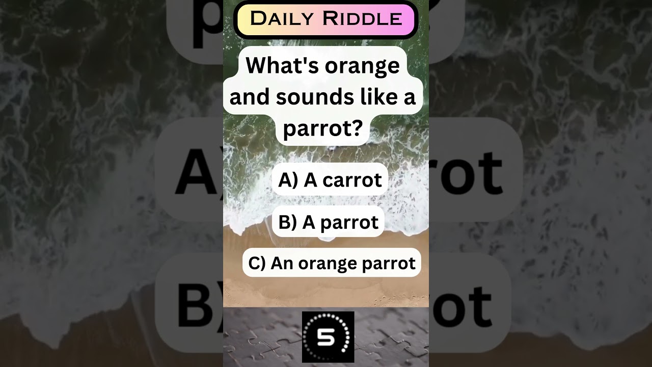 The Curious Case of the Orange Parrot 