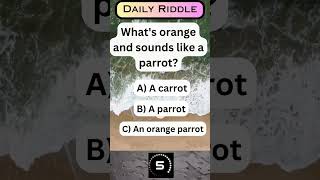 The Curious Case of the Orange Parrot #PunnyRiddles #WordplayFun #VegetableHumor #ParrotPuns #humor
