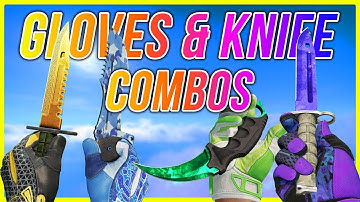 CS:GO Glove Knife Combos 2023 - Best Gloves + Knife Combos CS:GO 4K 60FPS