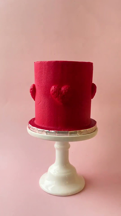 Velvet Heart Cake