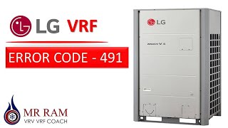 LG VRF ERROR CODE 491 [ ENGLISH ]